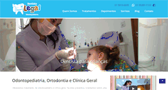 Desktop Screenshot of dentistalegal.com.br